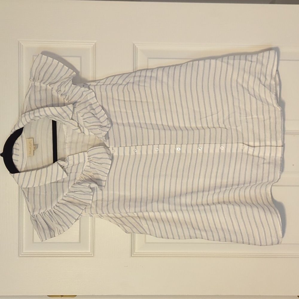 Modcloth Striped Tank Blouse